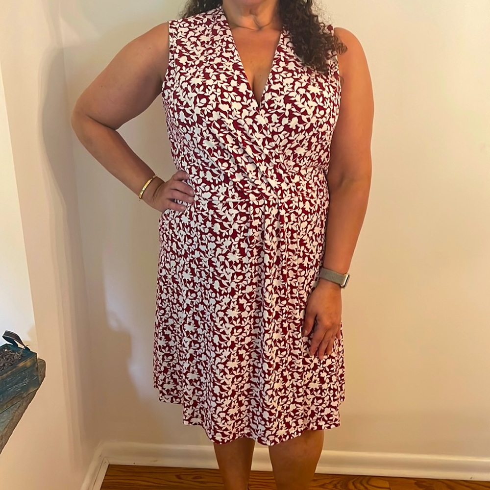 Banana Republic faux wrap dress
